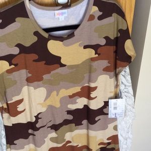 NWT Lularoe Large Camo Maria  - ONLY - NO Sarah